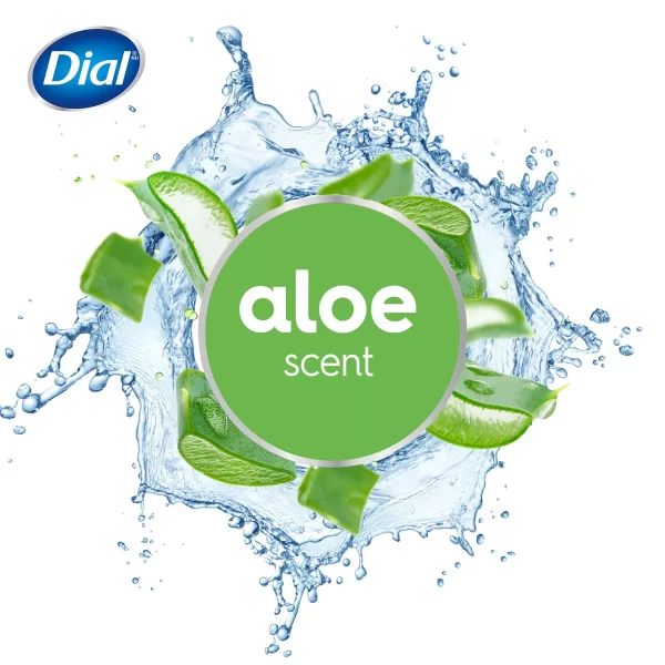 Dial Antibacterial Bar Soap, Aloe Scent, 4 oz., 16 ct. - Image 4