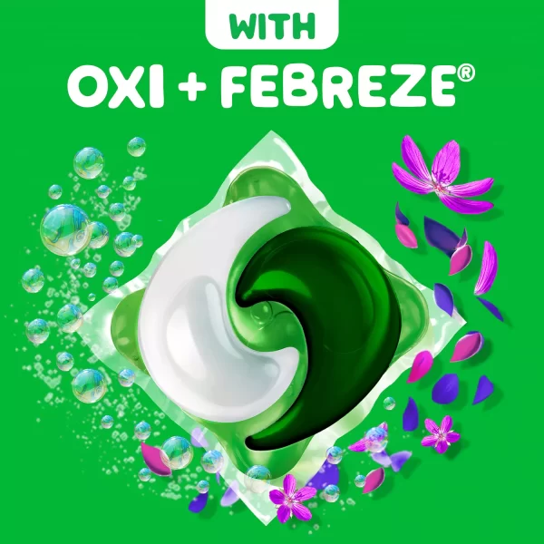 Gain Flings! Odor Defense Fresh Boost Laundry Detergent Pacs, Vibrant Bloom, 108 ct. - Image 3