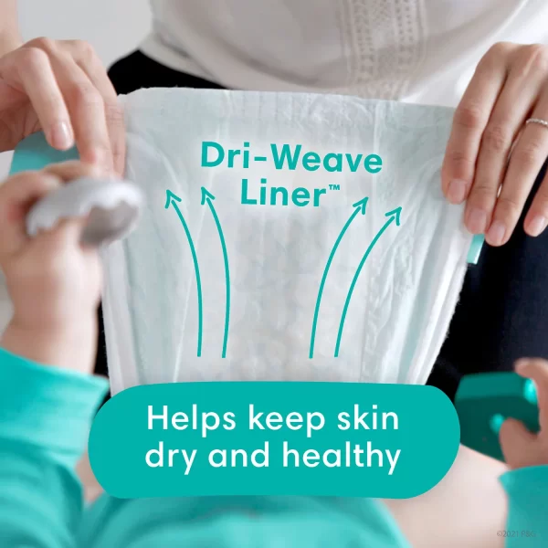 Pampers Baby Dry Diapers, Sizes 1-6 - Image 2