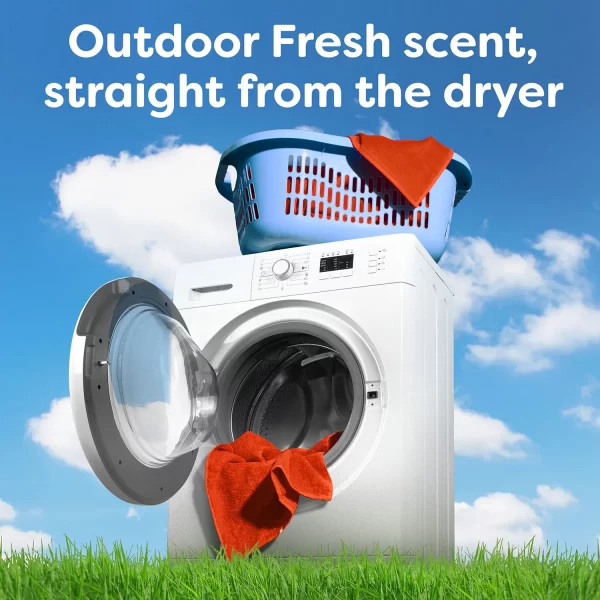 Bounce Fabric Softener Dryer Sheets, Outdoor Fresh, 320 ct. - Image 4