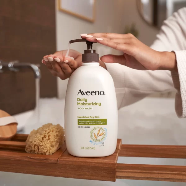 Aveeno Daily Moisturizing Body Wash, 33 fl. oz., 2 pk. - Image 7