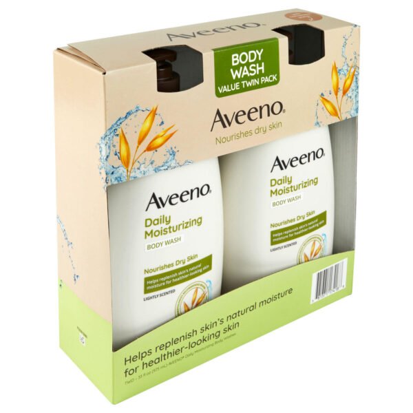 Aveeno Daily Moisturizing Body Wash, 33 fl. oz., 2 pk. - Image 4