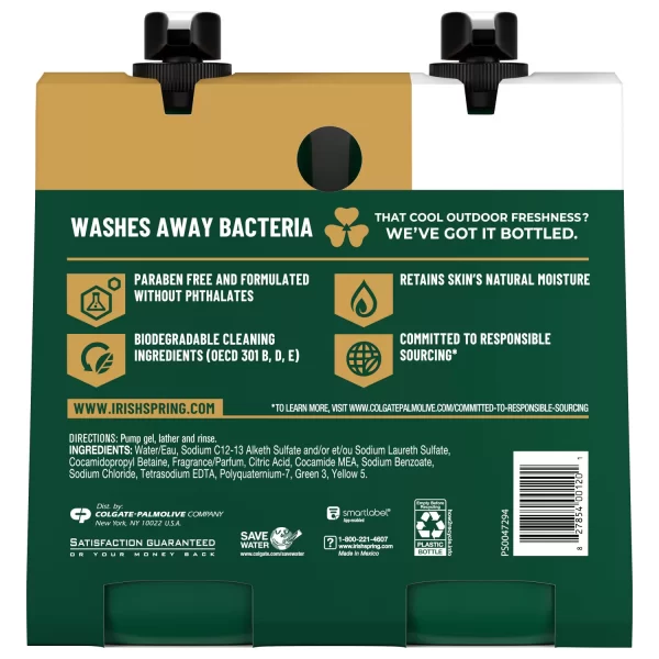 Irish Spring Body Wash for Men, Original Clean, 30 fl. oz., 2 pk. - Image 11