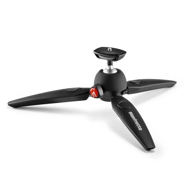 Manfrotto PIXI EVO 2-Section Mini Tripod, Black - Image 3