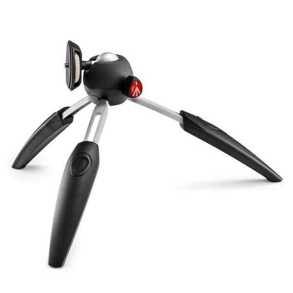 Manfrotto PIXI EVO 2-Section Mini Tripod, Black - Image 4