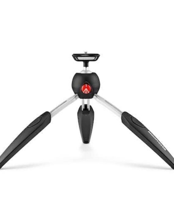Manfrotto PIXI EVO 2-Section Mini Tripod, Black
