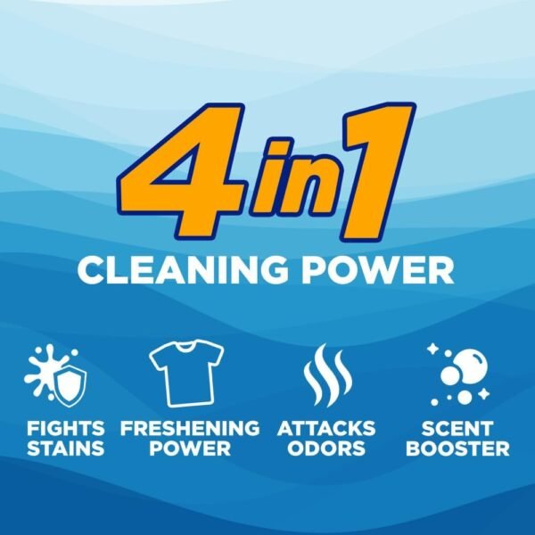 Arm & Hammer Clean Burst, 170 Loads Liquid Laundry Detergent, 170 Fl oz - Image 5