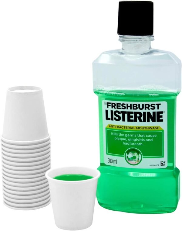 GUSTO [3 oz. - 300 Count White Small Paper Cups, Disposable Mini Bathroom Mouthwash Cups - Eco-Friendly and Versatile (Formerly Comfy Package) - Image 7