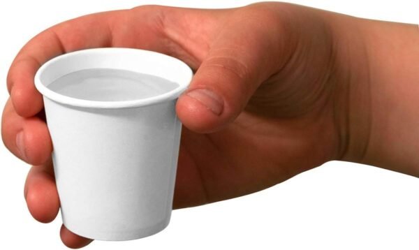 GUSTO [3 oz. - 300 Count White Small Paper Cups, Disposable Mini Bathroom Mouthwash Cups - Eco-Friendly and Versatile (Formerly Comfy Package) - Image 6
