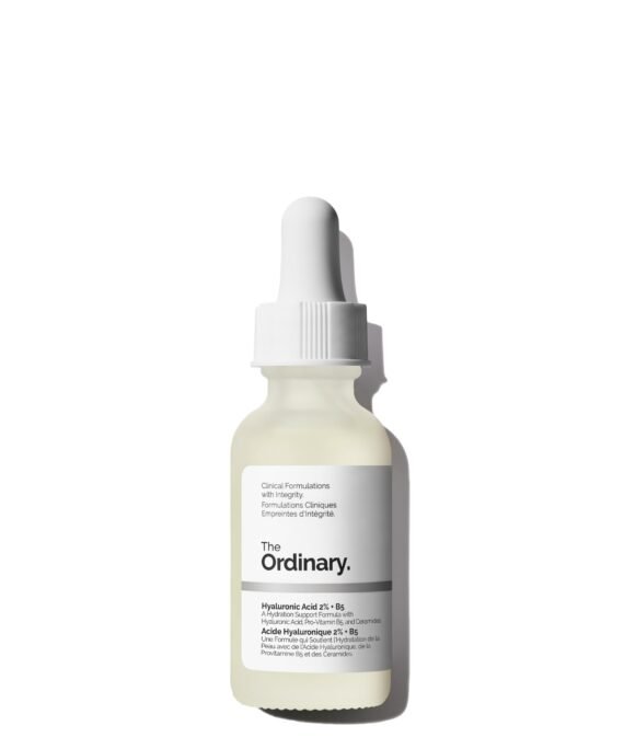 The Ordinary Hyaluronic Acid 2% + B5 (with Ceramides), Multi-Depth Hydration Serum for Plumper, Smoother Skin, 1 Fl Oz