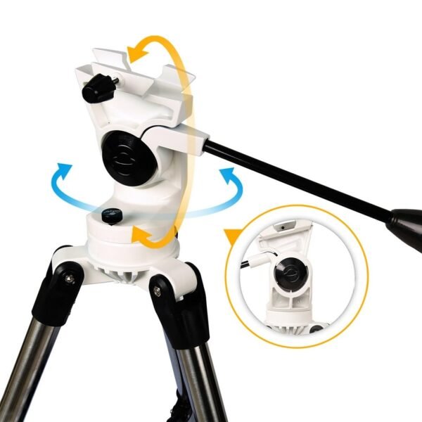 Gskyer Telescope, Telescopes for Adults, 80mm AZ Space Astronomical Refractor Telescope Kids, Adults Astronomy, German Technology Scope - Image 7