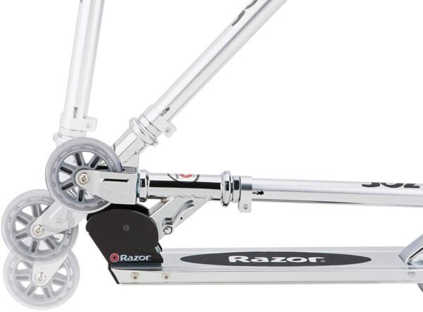 Razor AW Kick Scooter for Kids - Wheelie Bar, Lightweight, Foldable, Aluminum Frame, and Adjustable Handlebars - Image 2