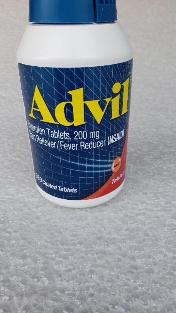 360 Advil Coated Tablets 200 Mg Pain Reliever - Image 5
