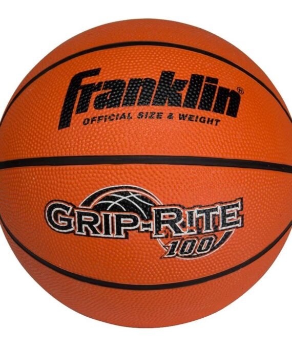 Franklin Sports Grip-Rite 100 Basketball - Official Size