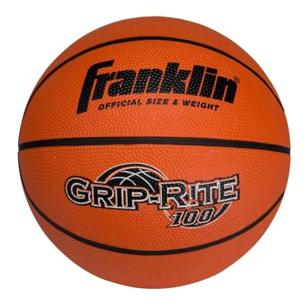 Franklin Sports Grip-Rite 100 Basketball - Official Size