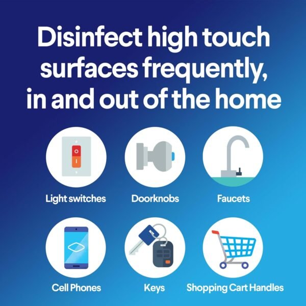 Clorox Disinfecting Wipes, Bleach Free, Household Essentials, Fresh Scent, Moisture Seal Lid, 75 Cleaning Wipes, Pack of 3 (New Packaging) - Image 4