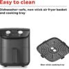 Instant Pot Essentials 4QT Air Fryer with EvenCrisp Technology that Crisps and Reheats, Easily Adjust Time & Temperature For Quick Meals, 100+ In-App Recipes, from the Makers of Instant Pot, Black - Image 5