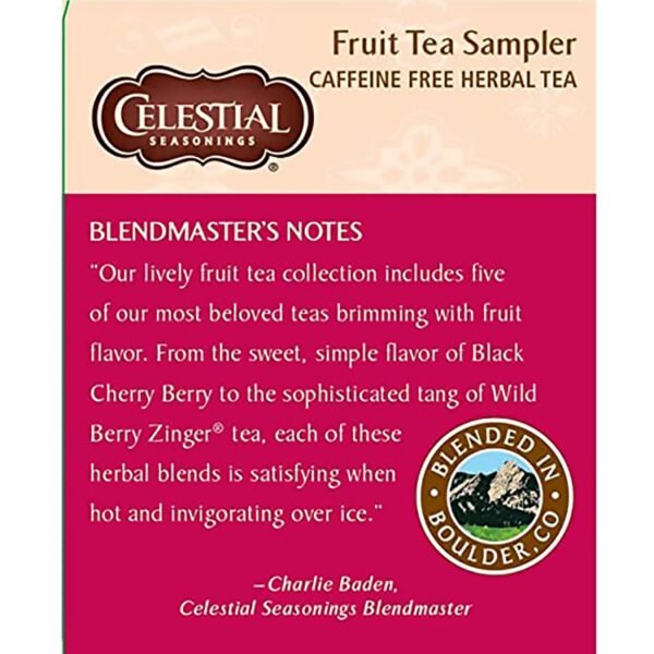 Celestial Seasonings Fruit Tea Sampler, 18 ct - Image 5
