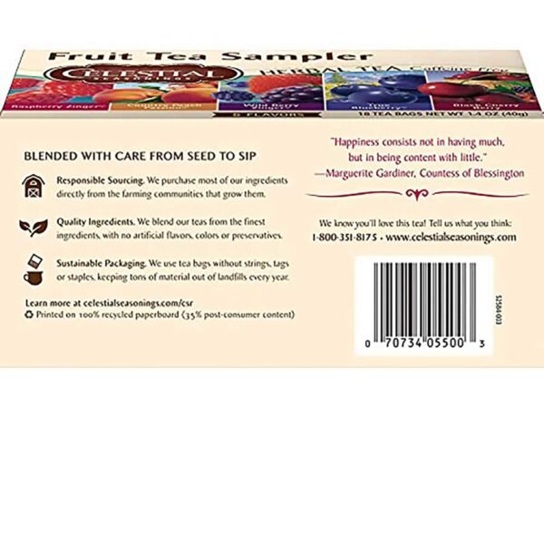 Celestial Seasonings Fruit Tea Sampler, 18 ct - Image 6