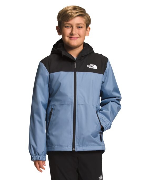 The North Face Warm Storm Kids Rain Jacket Folk Blue Sz XL