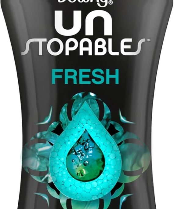 Downy Unstopables In Wash Scent Booster Beads, Fresh Scent, 24 oz, Downy Scent Booster Beads, Unstoppable Laundry Beads, Odor Protection