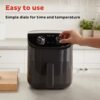 Instant Pot Essentials 4QT Air Fryer with EvenCrisp Technology that Crisps and Reheats, Easily Adjust Time & Temperature For Quick Meals, 100+ In-App Recipes, from the Makers of Instant Pot, Black - Image 7