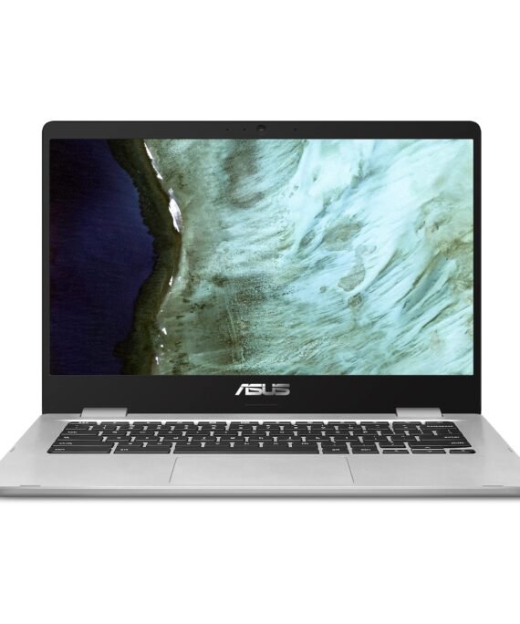 ASUS Chromebook C423 14.0" FHD NanoEdge -Display -with 180 Degree -Hinge Intel Celeron N3350 -Processor, 4GB -RAM, 64GB eMMC Storage, Silver, C423NA-IS44F