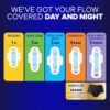 Always Ultra Thin Overnight Pads with Wings, Size 4, Overnight, 96 Count - Image 2