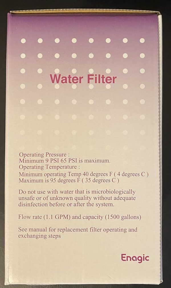 ORIGINAL AUTHENTIC ENAGIC HG-N WATER FILTER FOR SD501 SERIES (1 Pack) - Image 8