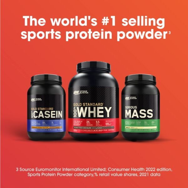 Optimum Nutrition Serious Mass, Weight Gainer Protein Powder, Mass Gainer, Vitamin C and Zinc for Immune Support, Creatine, Chocolate, 6 Pound (Packaging May Vary) - Image 4