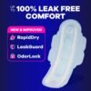 Always Ultra Thin Overnight Pads with Wings, Size 4, Overnight, 96 Count - Image 4
