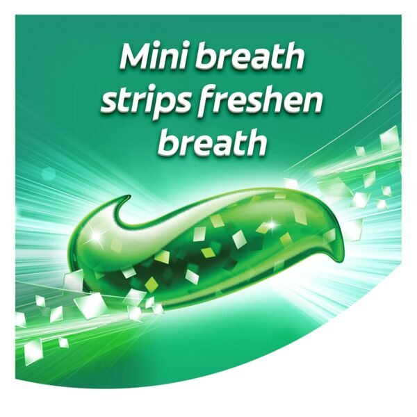 Colgate Max Fresh Whitening Toothpaste with Mini Strips, Clean Mint Toothpaste for Bad Breath, Helps Fight Cavities, Whitens Teeth, and Freshens Breath, 6.3 Ounce (Pack of 4) - Image 5
