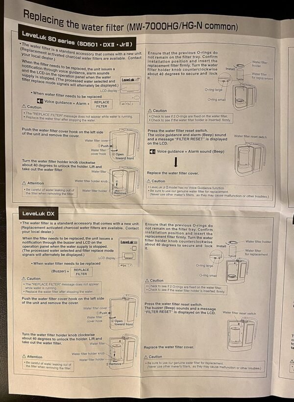 ORIGINAL AUTHENTIC ENAGIC HG-N WATER FILTER FOR SD501 SERIES (1 Pack) - Image 3