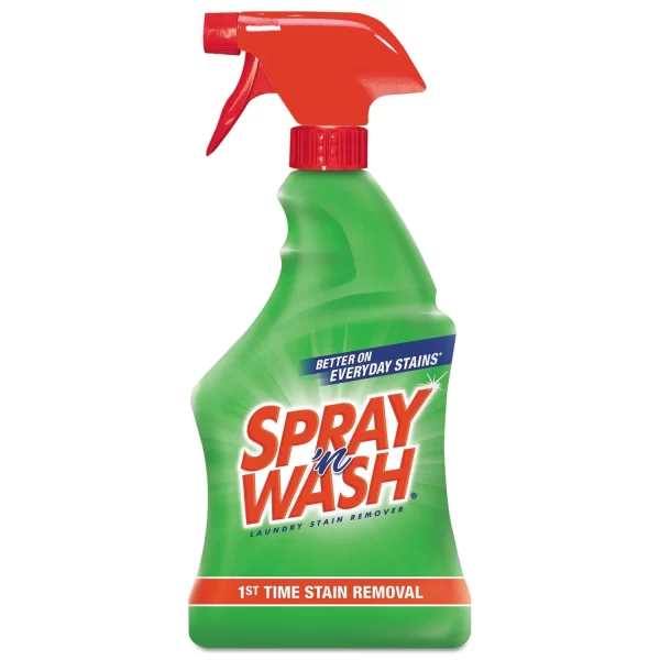Spray N Wash 22OZ Laundry Stain Remover, 22 Fl Oz (Pack of 1), Green, Red