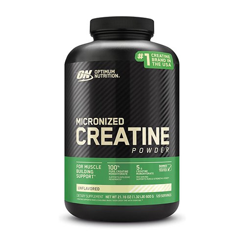 Optimum Nutrition Creatine Powder, Unflavored, 600 Gram