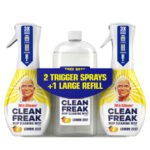 Mr. Clean Clean Freak Multi-Surface Cleaner, Lemon Zest, 2 trigger sprays + refill