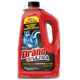 Drano Max Ultra Gel Drain Opener, 2 pk., 160 fl. oz.