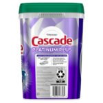 Cascade Platinum Plus ActionPacs Dishwasher Detergent Pacs, Fresh, 82 ct.