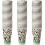 Dixie Perfectouch Insulated Paper Hot Cup, Coffee Haze Design, 75 Count 16oz
