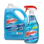 Windex Original Glass Cleaner, 1 spray bottle + 128 fl. oz. Refill