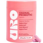 O Positiv URO Vaginal Probiotics for Women pH Balance with Prebiotics & Lactobacillus Probiotic Blend - Vaginal Health Supplement - Promote Healthy Vaginal Odor & Vaginal Flora, 60 Count (Pack of 1)